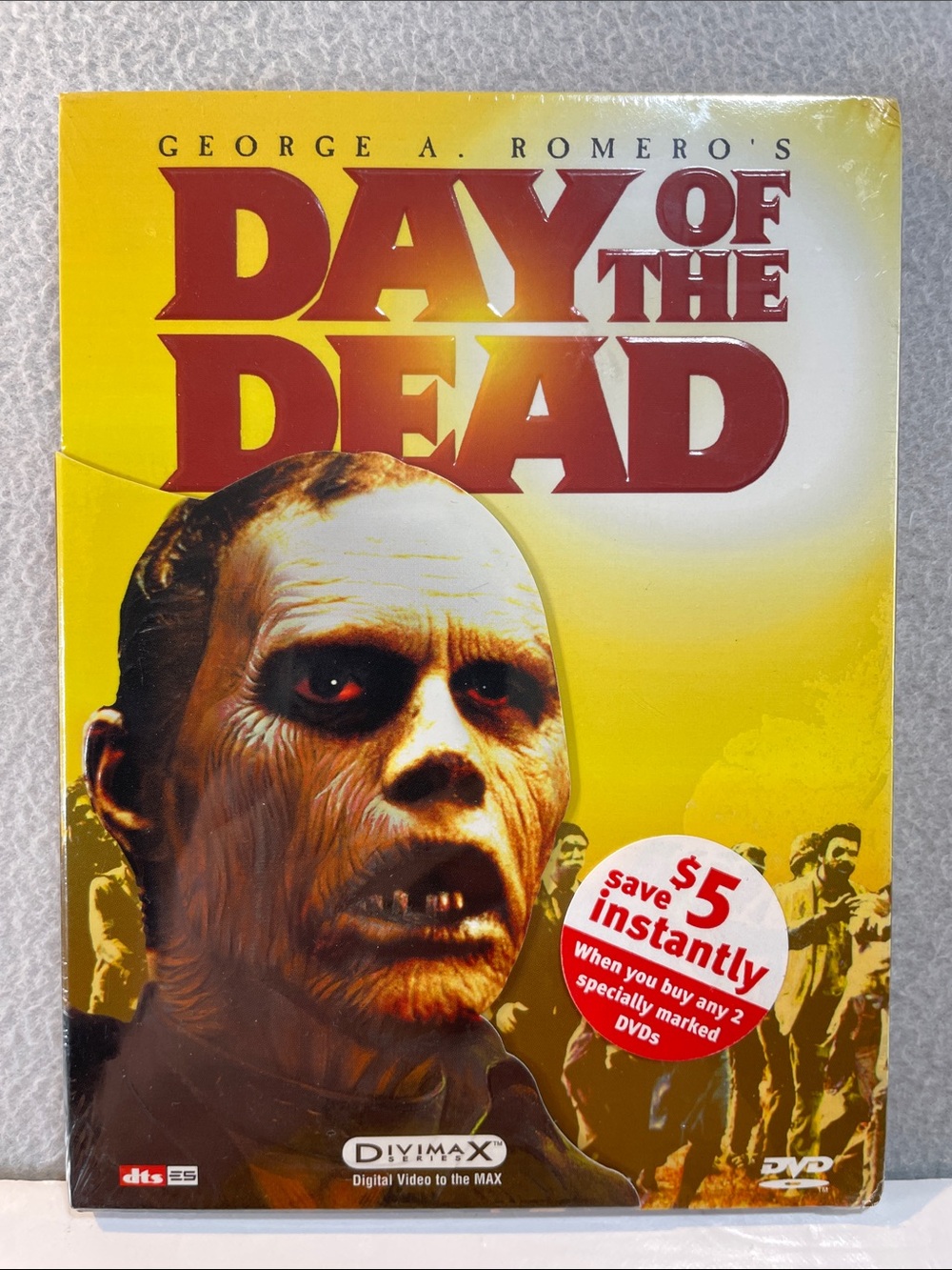 Day Of The Dead DVD Movie by George A. Romero’s NEW! Sealed
